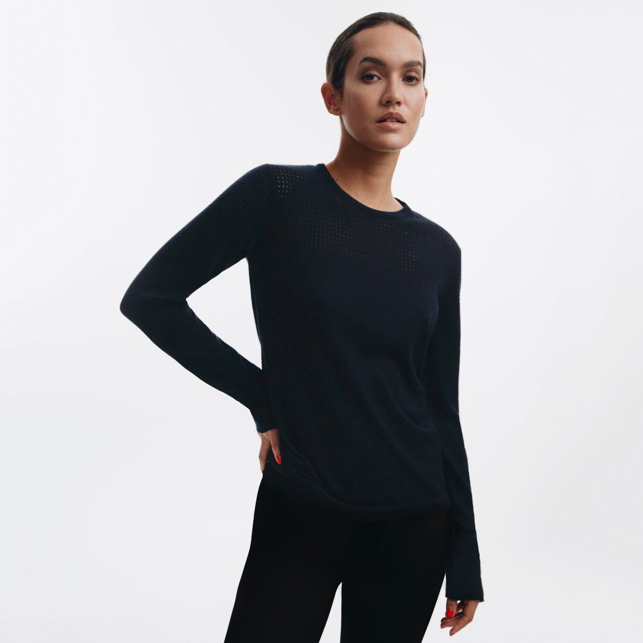 Fines Jaipur Sweater - Navy