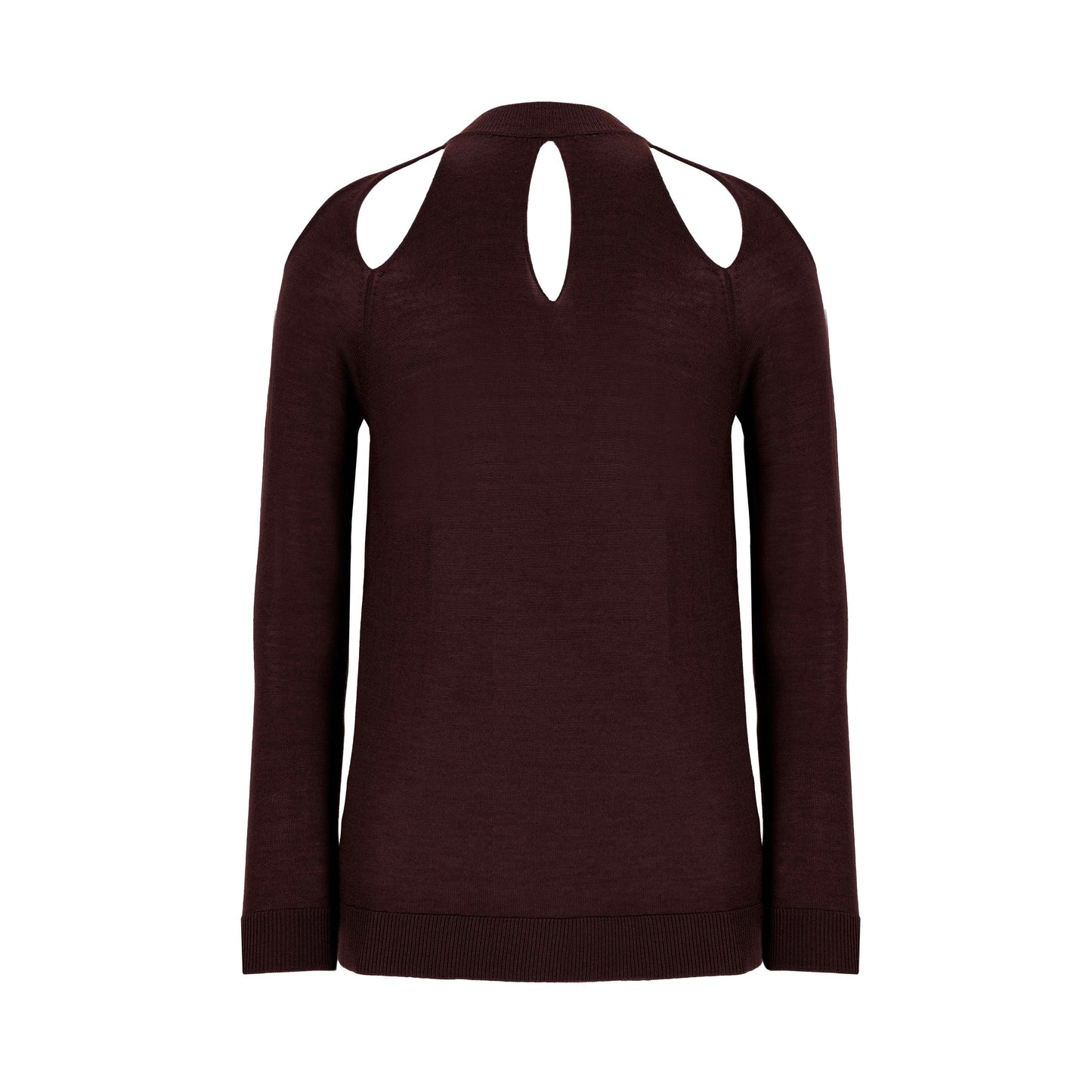 Florae Jaipur Cutout Sweater - Chocolate