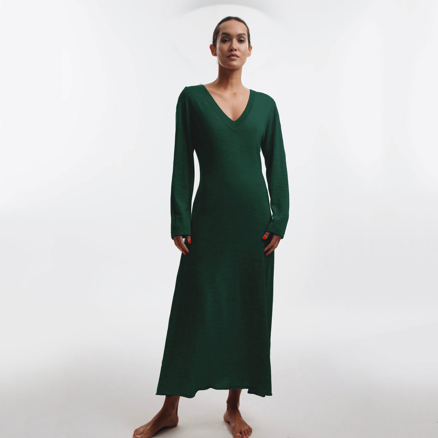 Keira Jaipur Kaftan Dress - Esmerald