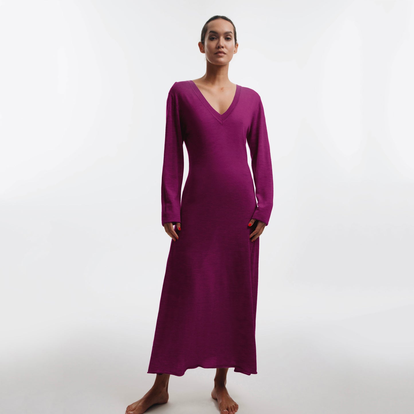 Keira Jaipur Kaftan Dress - Malve