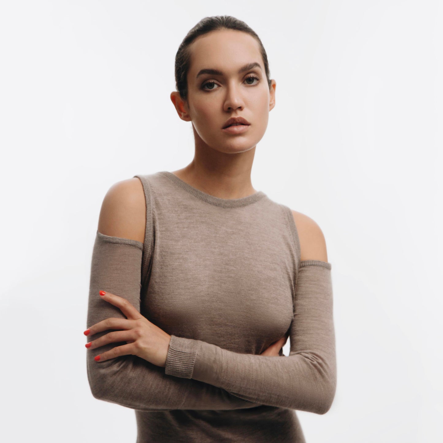 Ottalia Jaipur Cutout Dress - Beige