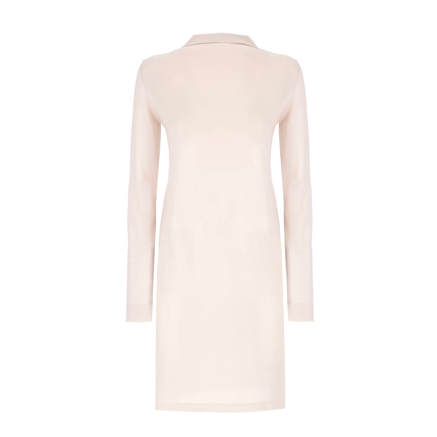 Pollina Jaipur Polo-Shirt Dress - Cream