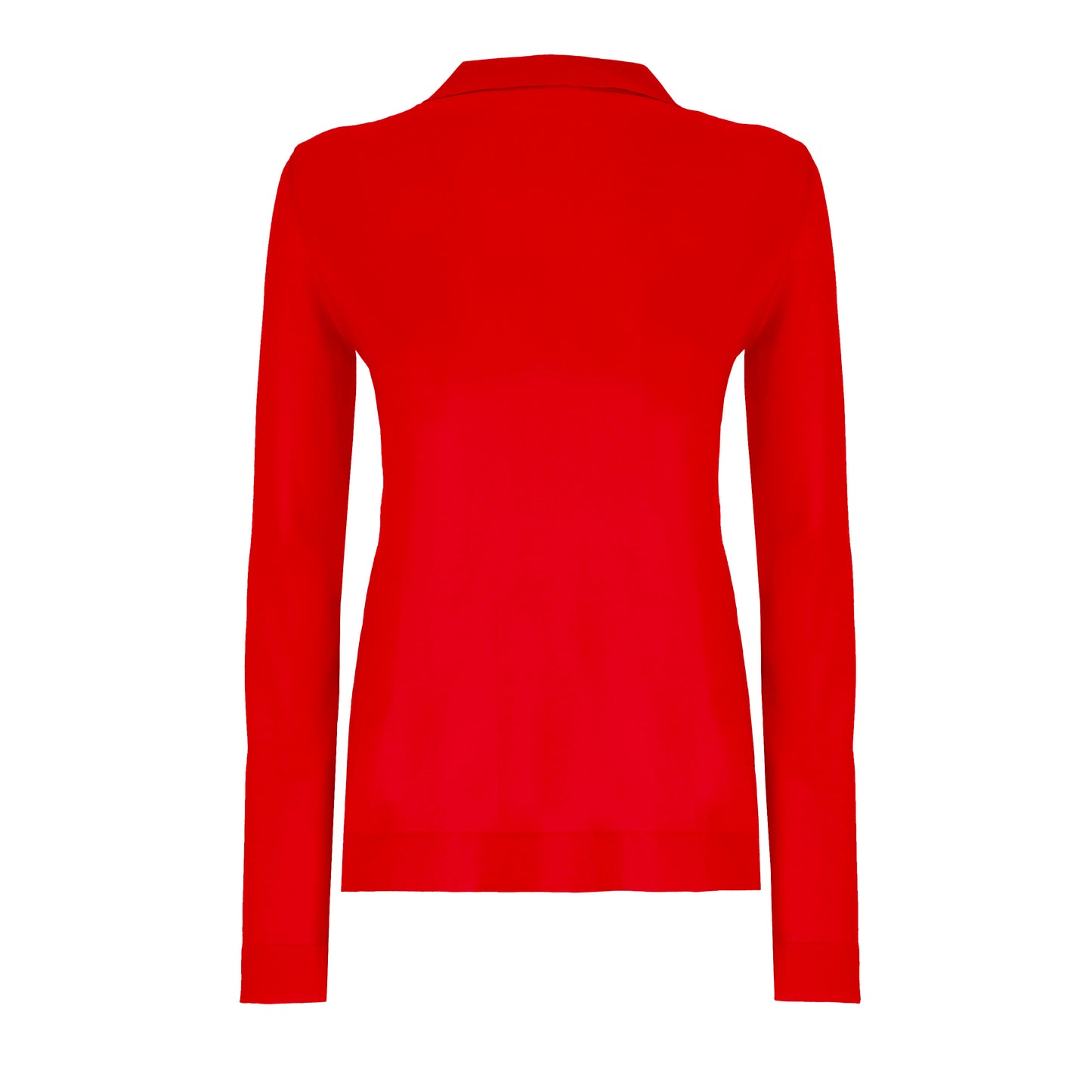 Polli Jaipur Polo-Shirt Sweater - Red