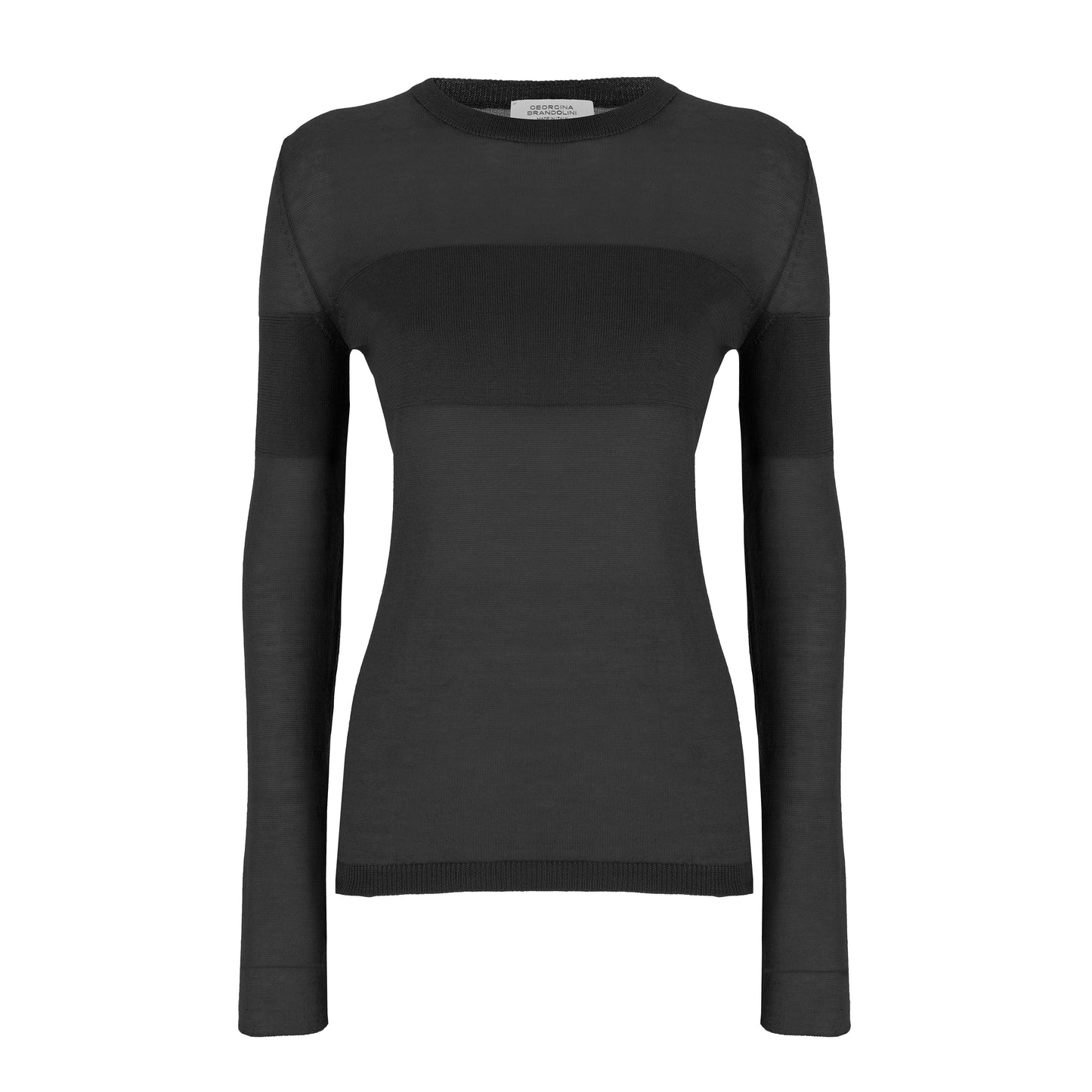 Stria Jaipur Bandeau Sweater - Black