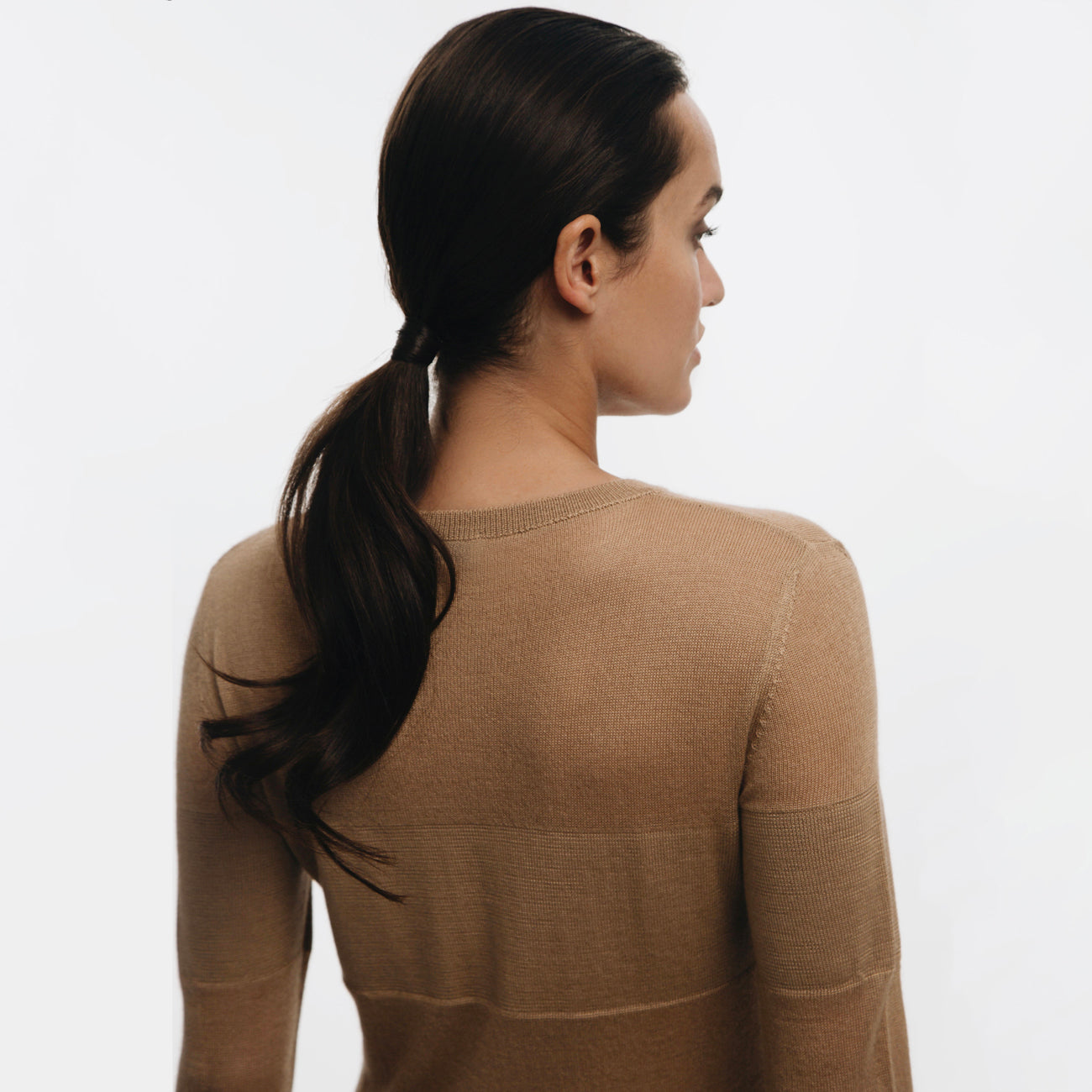 Stria Jaipur Bandeau Sweater - Sand