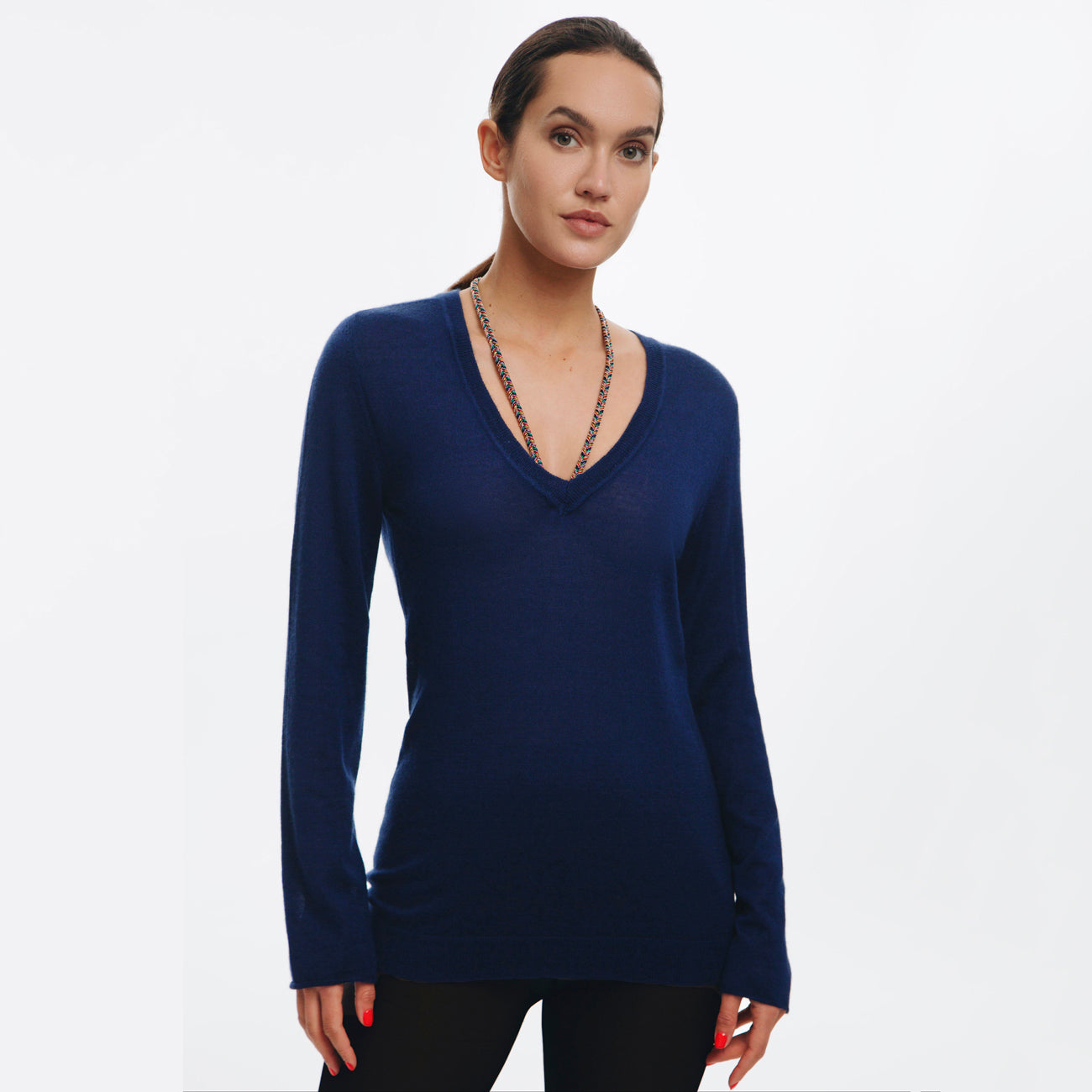 Vitae Jaipur V-Neck Sweater