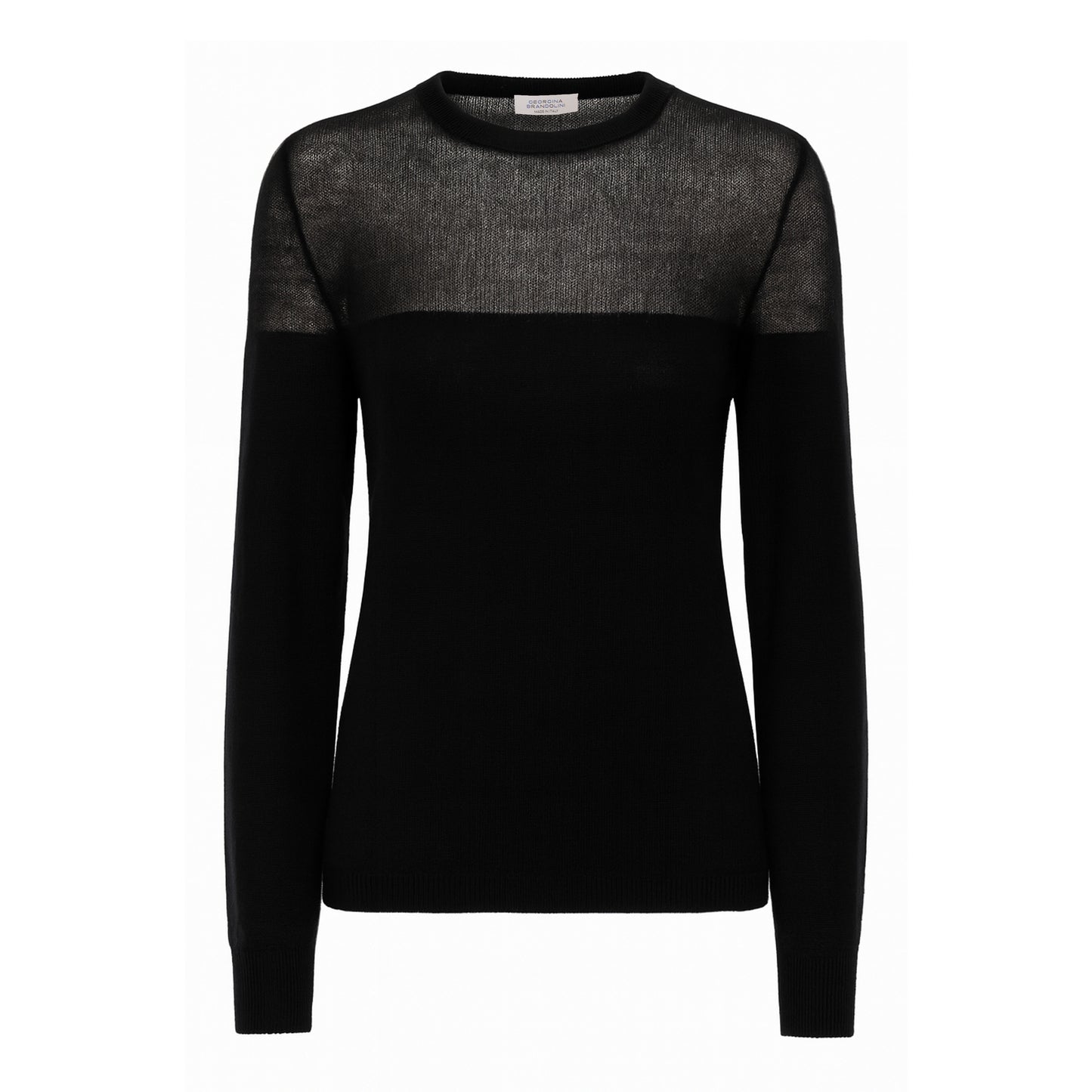 Dea Cashmere Sweater - Black