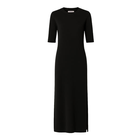 Nereide Jaipur Long Dress Mid-Length Sleeves - Black