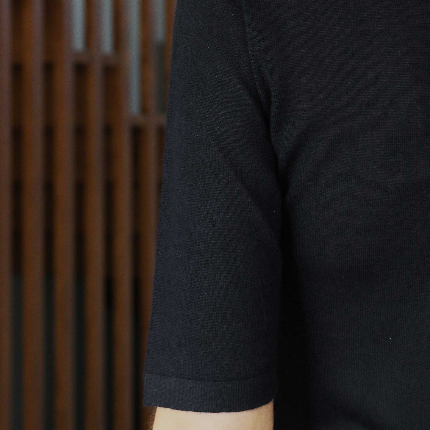 Nereide Jaipur Long Dress Mid-Length Sleeves - Black