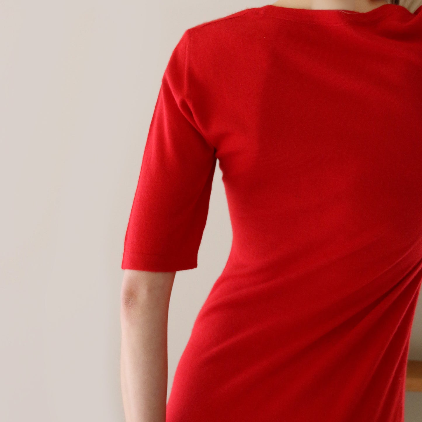 Nereide Jaipur Long Dress Mid-Length Sleeves - Red