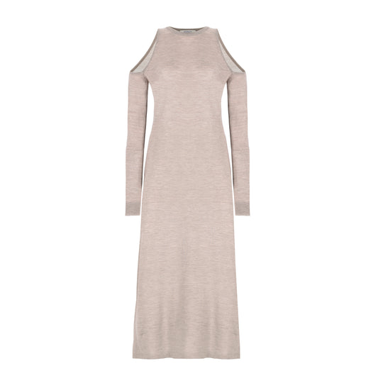 Ottalia Jaipur Cutout Dress - Beige