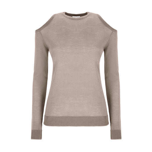 Ottori Jaipur Cutout Sweater - Beige