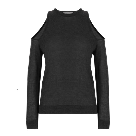 Ottori Jaipur Cutout Sweater - Black