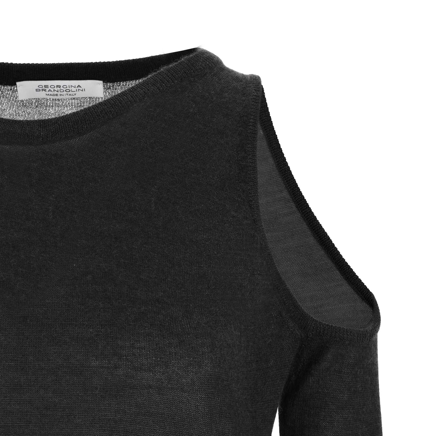 Ottori Jaipur Cutout Sweater - Black