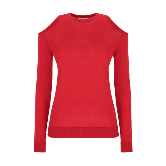 Ottori Jaipur Cutout Sweater - Red
