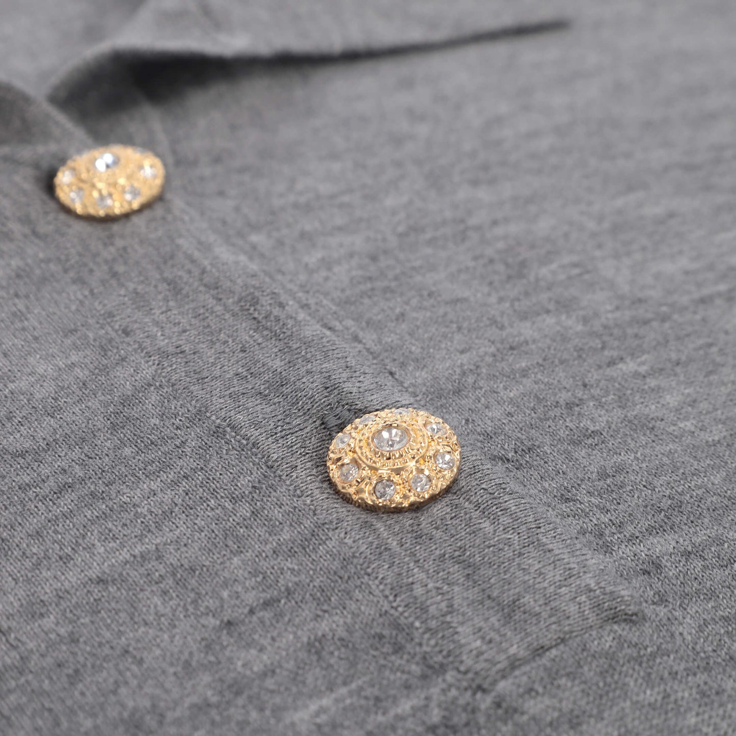 Pollina Jaipur Polo-Shirt Dress - Grey