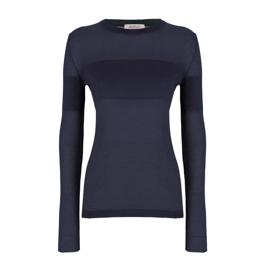 Stria Jaipur Bandeau Sweater - Navy